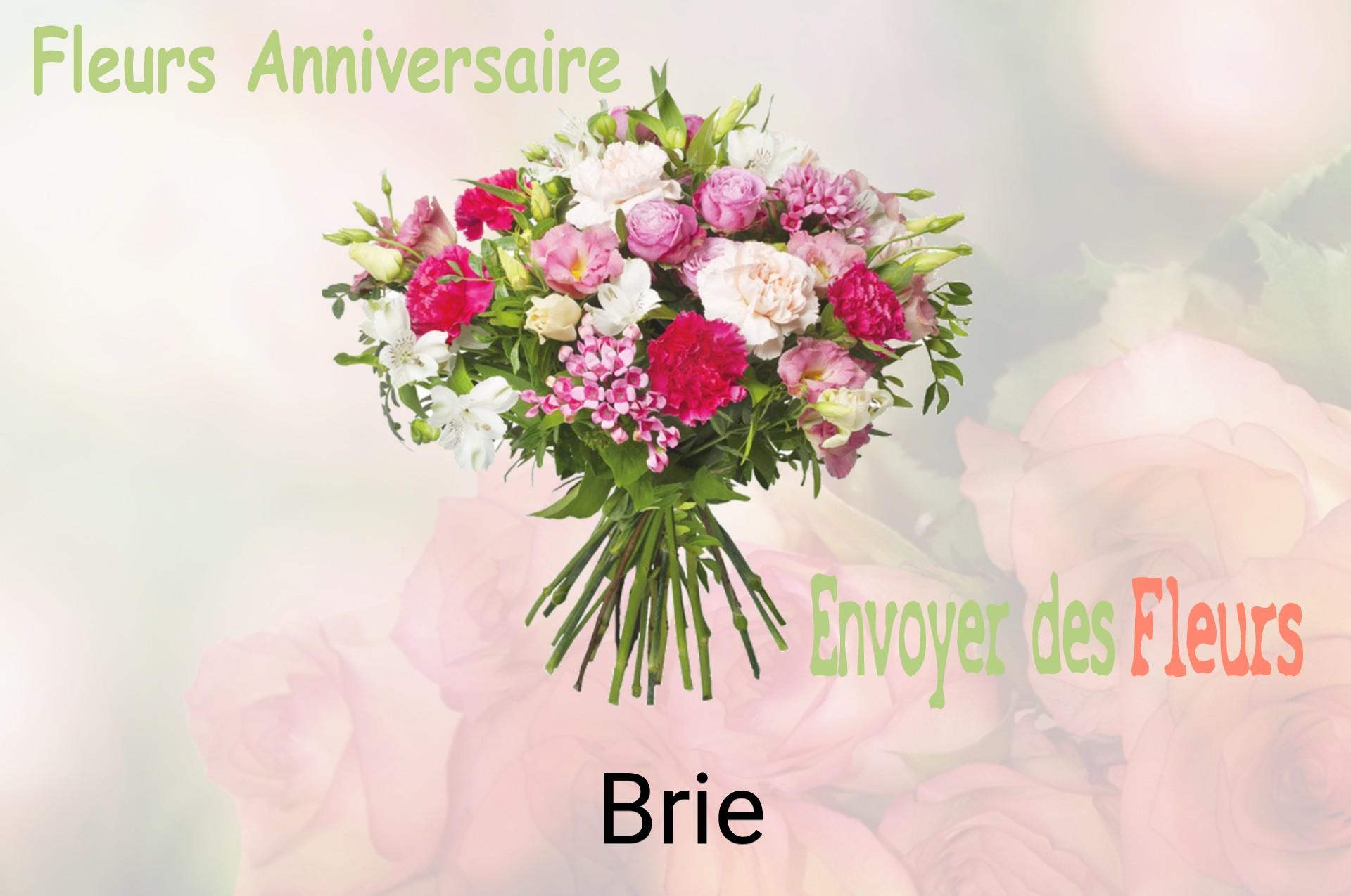 Bouquet de fleurs d’anniversaire livré à Brie